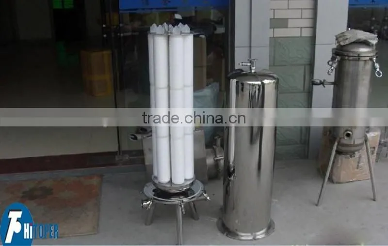 SS housing cartridge filter of whole house water filters reviews