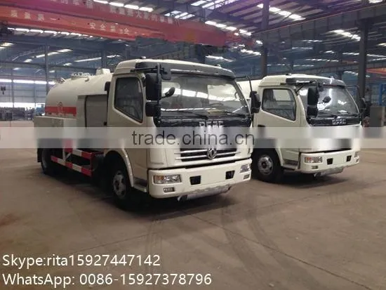 Factory Supply LPG Filling Truck 5m3 LPG Bowser Truck