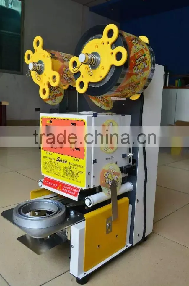plastic cup sealing machine price