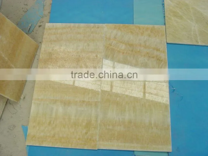 high quality and most popular of yellow marble honey onyx