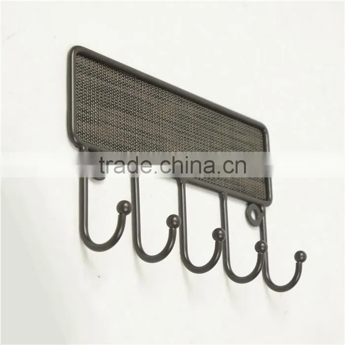 Wall Mounted Key Hook, 5 hooks