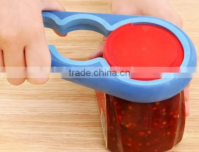CY130 Slip Resistant Grip Sturdy Multipurpose Kitchen Tool Jar Bottle Can Opener