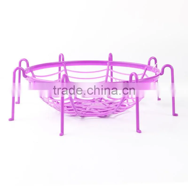 Eco-friendly Halloween Plastic Spider Basket