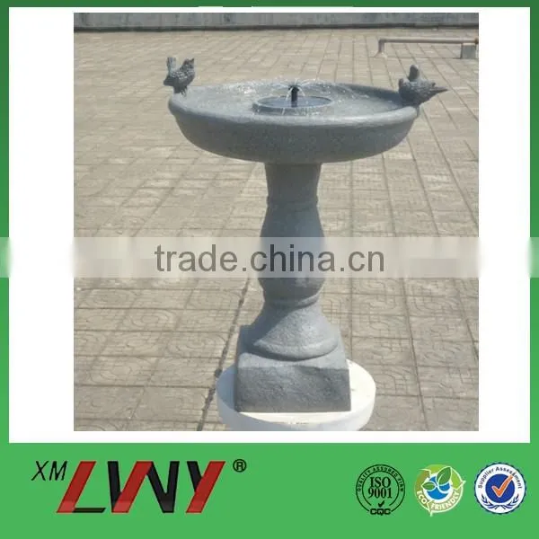 30 inches high factory made solar water fountain