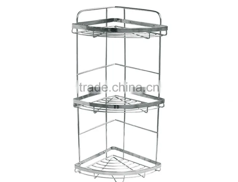 3 tier stainless steel bathroom rack bathroom shelf
