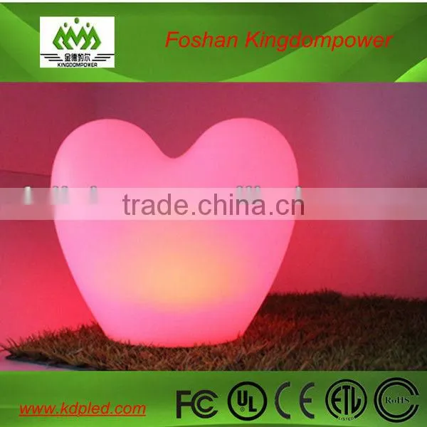 led plastic illuminated gift table lamp