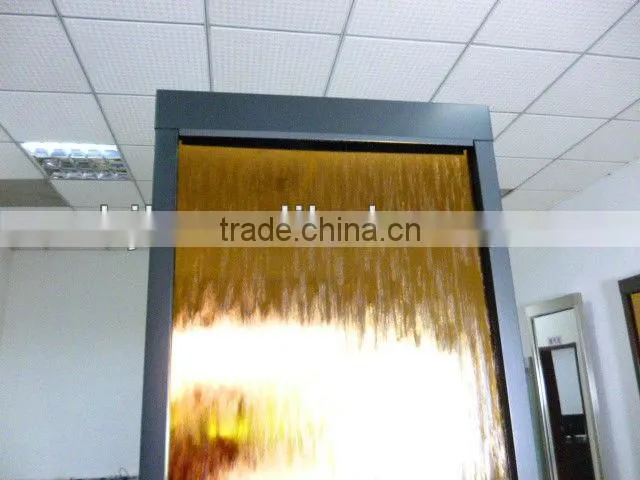 glass waterfall modern decorative waterwall