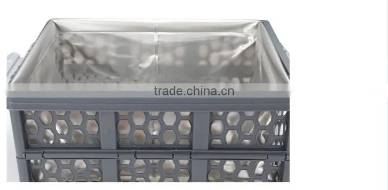 Best Quality Flexible Plastic Foldable Car Storage Box Organizer