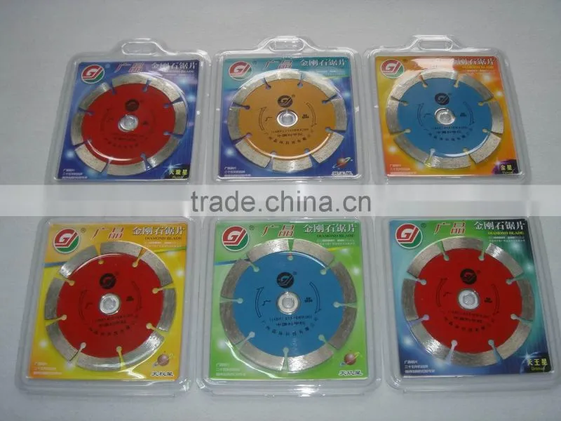 stone diamond blade with noise elimination