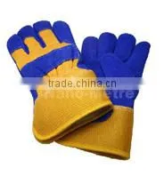NMSAFETY cow split truck driver leather construction working gloves