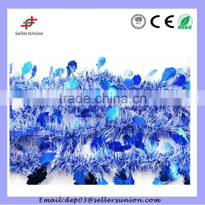Christmas Tinsel Garland Indoor & Outdoor Decoration