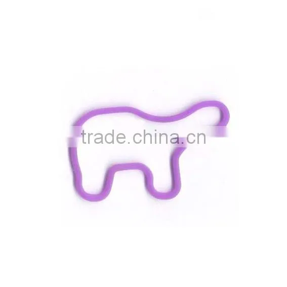 Shaped rubber bands