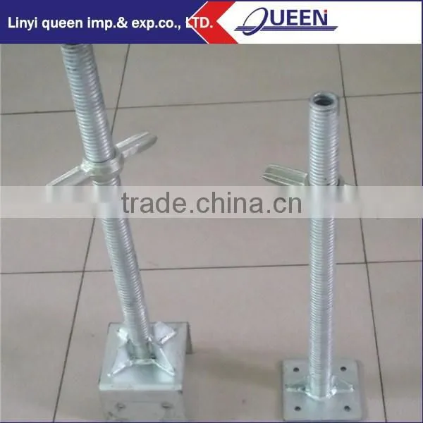 Adjustable Steel Prop Scaffolding Base Jack Linyi Scaffolding Adjustable Screw Base Jack