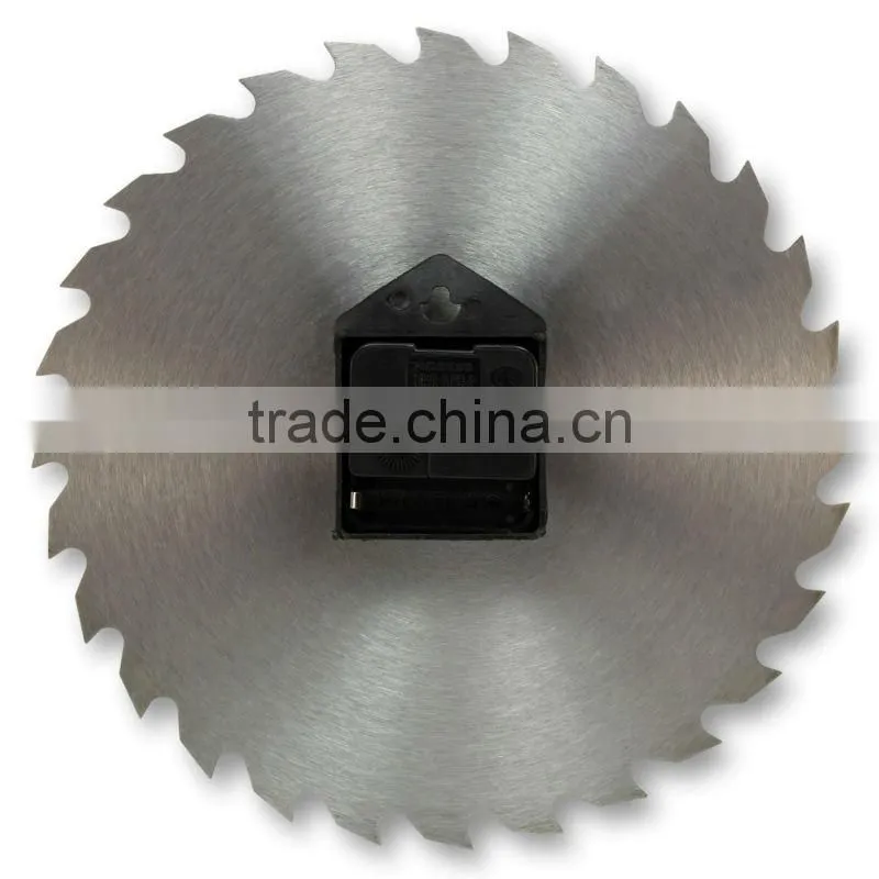 saw blade clock, saw clock