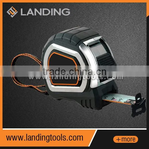 rubber covered magnetic steel metric and standard tape measure