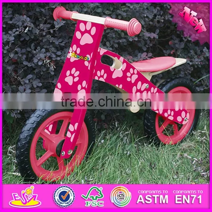 2016 new design children wooden best balance bike for sale W16C104