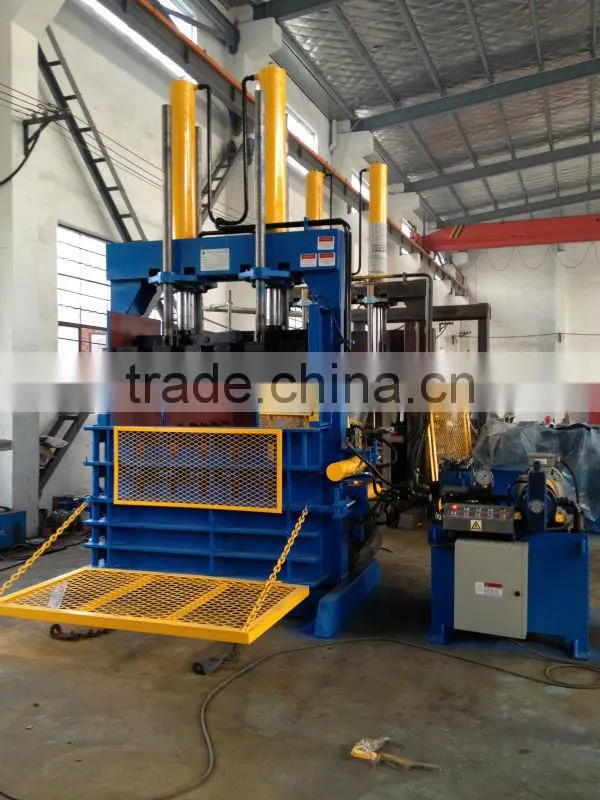 CE approved waste tire press machine