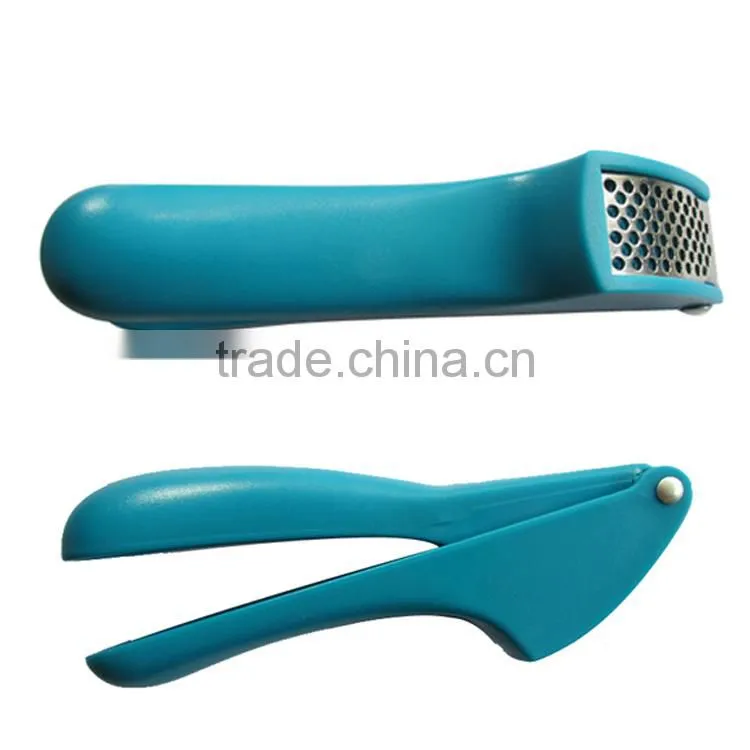 ZY-F1488 2016 new kitchen gadgets stainless steel garlic press as seen on tv