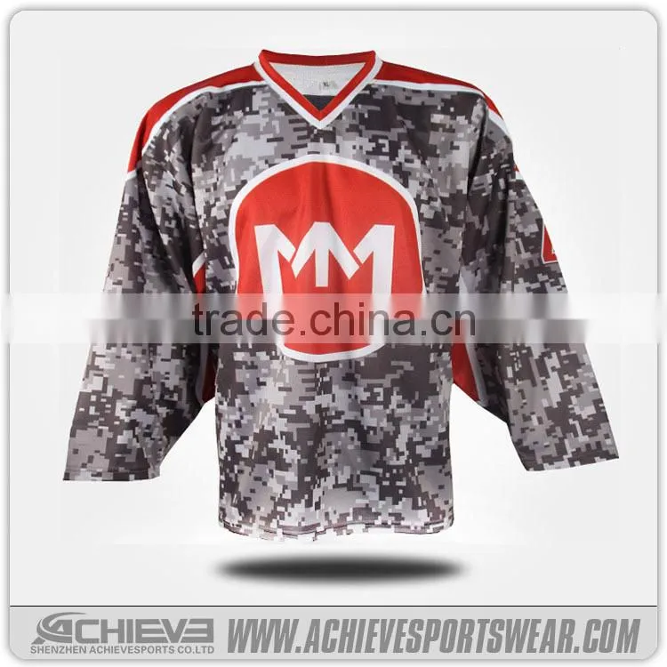 custom game practice sublimated hockey jerseys club training hockey shorts socks polyester bespoke hockey hoodies