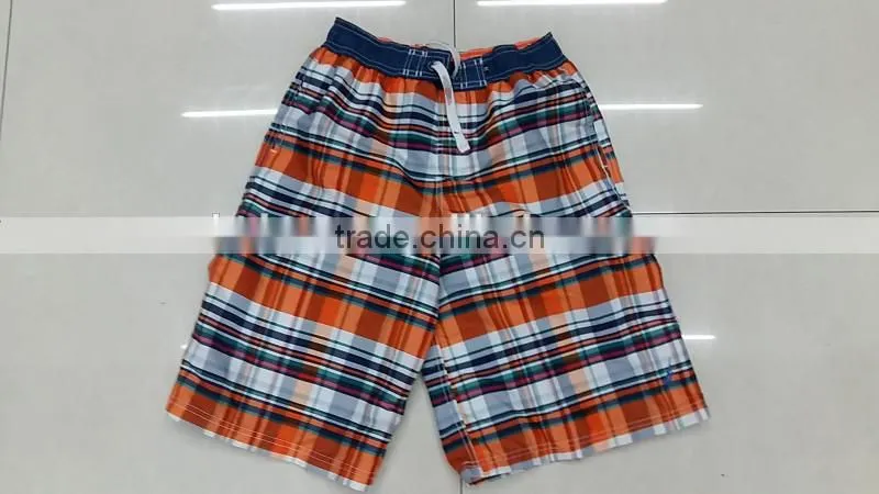 Kid's fashion comfortable brand sport shorts pants garment stock lot