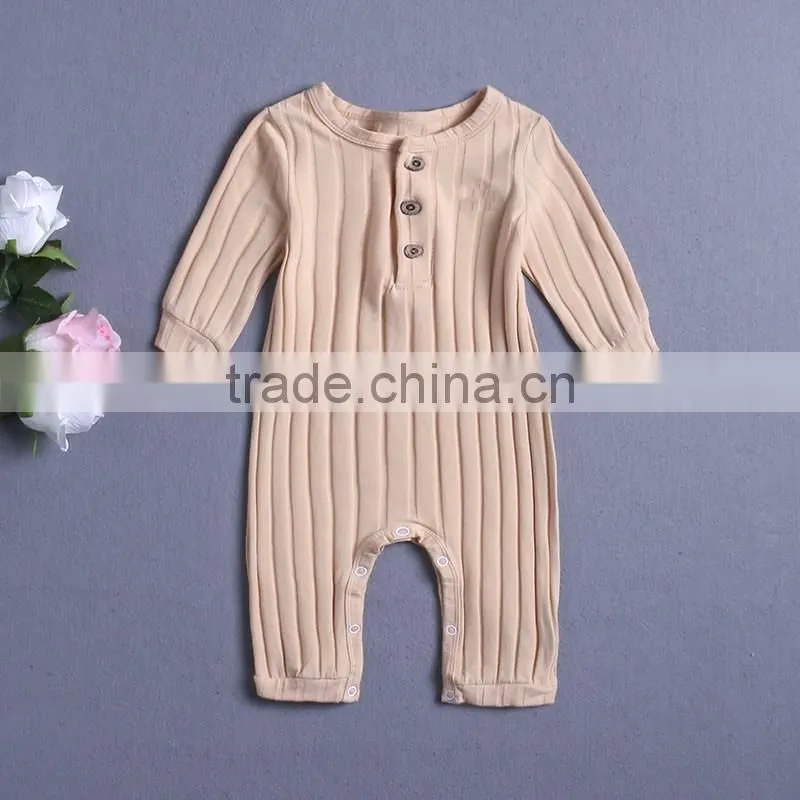 1512 OEM Baby clothes newborn boys 100% cotton baby jumpsuit long sleeve Infants clothing& Toddlers baby onesie