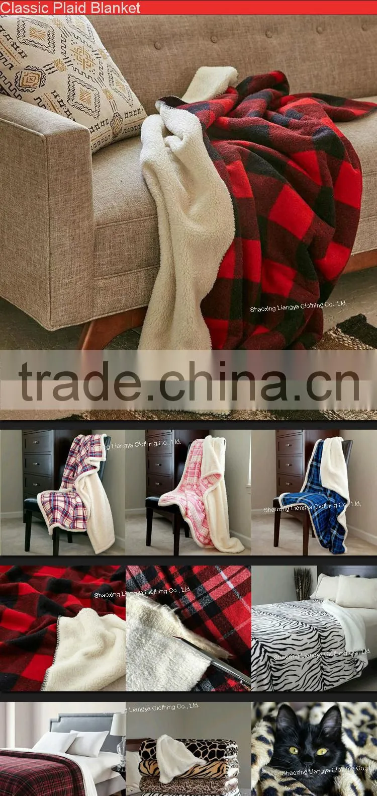 four directions design classic the bright guest bedroom throw wholesale 2017 new promotion Chinese supplier fleece blanket