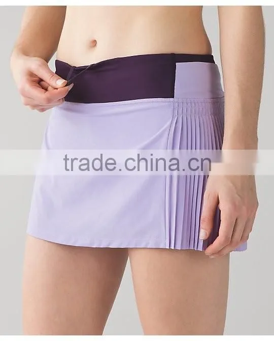Latest Tennis Skirt Woman Pattern Tennis Skirt Running Skirt