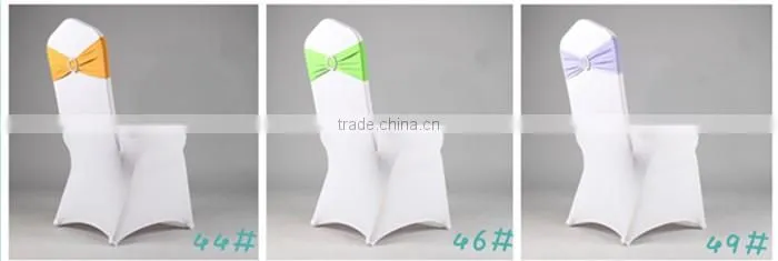 FACTORY SUPPLY LYCRA SPANDEX CHAIR BAND SASHES WITH BUCKLE FOR CHAIR COVER BRAND NEW