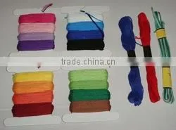 Promotional 100% cotton yarn knitting ball for wholesale