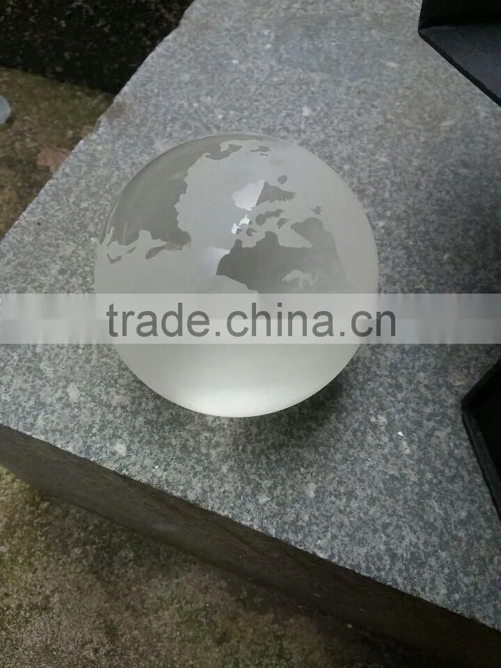 HIGH QUALITY GLOBLE PAPER WEIGHT BUSINESS GIFT WEDDING GIFT