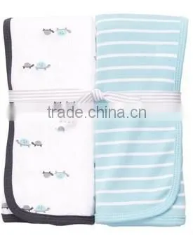 Hot Sales Jersey knit swaddle blanket.