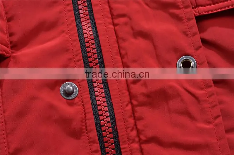 waterproof and windproof mens' padded winter super warm jacket