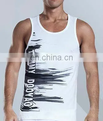 Custom Sleeveless Tshirt with Printing Logo