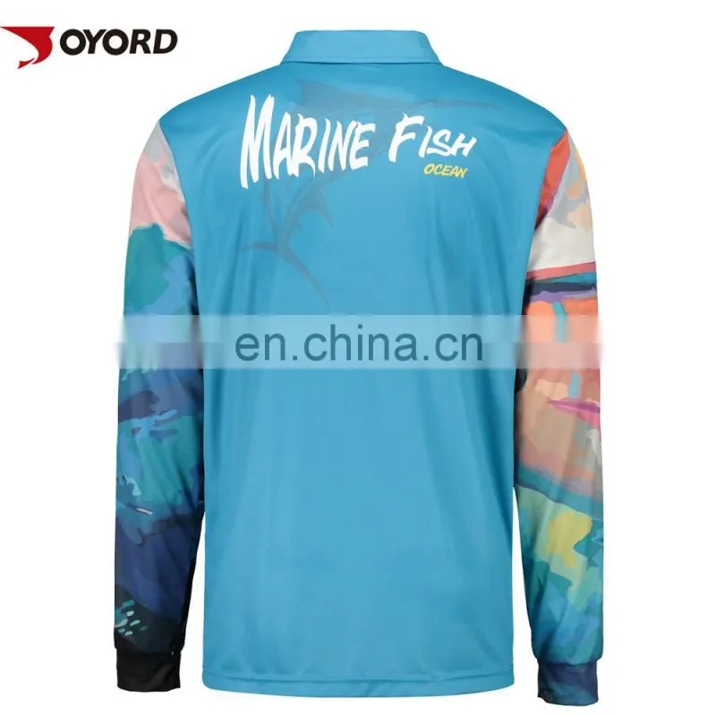 Customized wholesale fishing jersey, sublimated fishing jersey , fishing jersey for sale