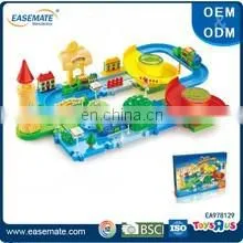 Intelligence battery operated train track set for kids