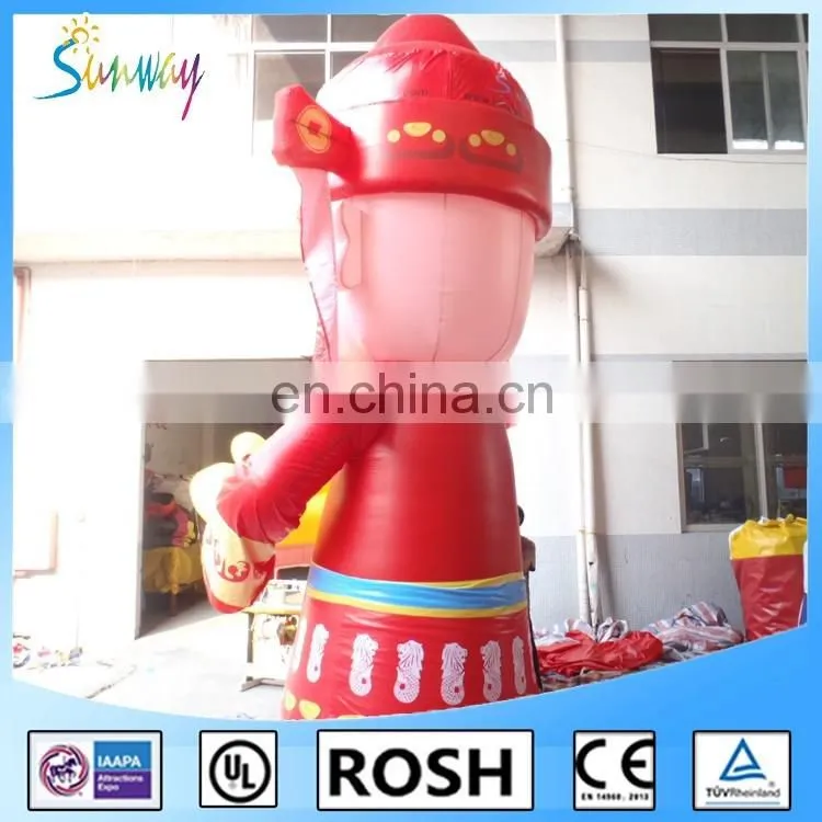 SUNWAY Giant Inflatable Mammon/the god of wealth for Advertising
