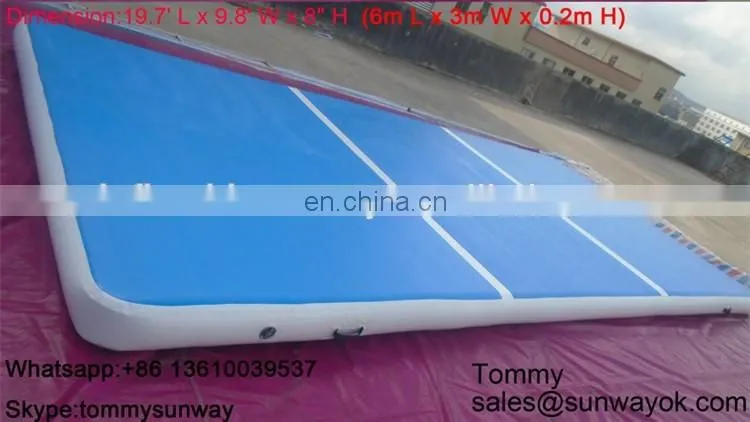 Inflatable Air Tumble Track Inflatable Air Mat For Gymnastics With Factory Price