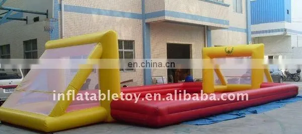 Hot selling PVC inflatble football pitch