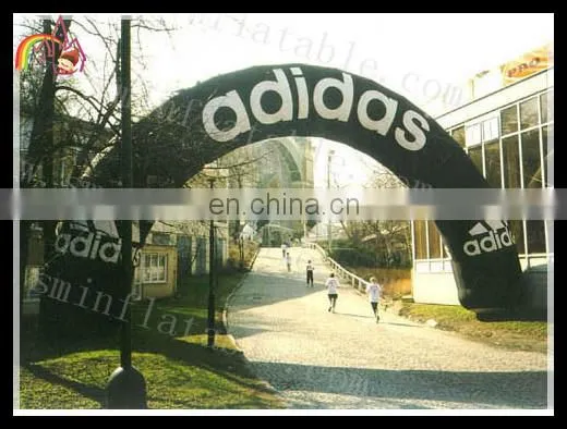 Fashion design inflatable arch, inflatable red memorial archway for outdoor