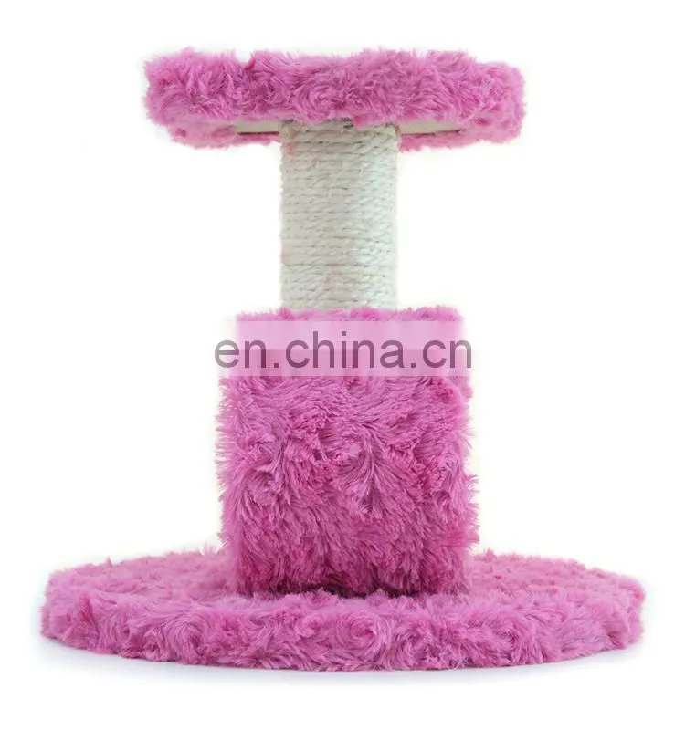Lovable Bear double Climb Frame, A Good Place for Cats Kitty to Hide and Play