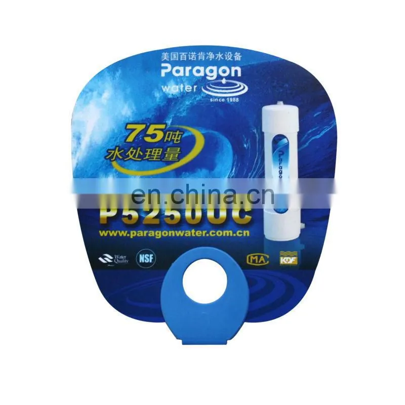 1st class quality branding ad logo photo OEM paper fan print