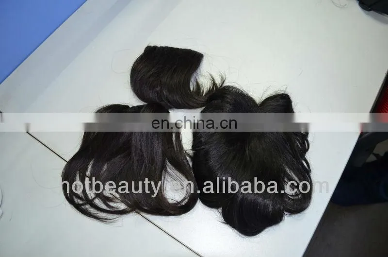 100% Virgin Human Hair Clip Hair Fringe Bangs