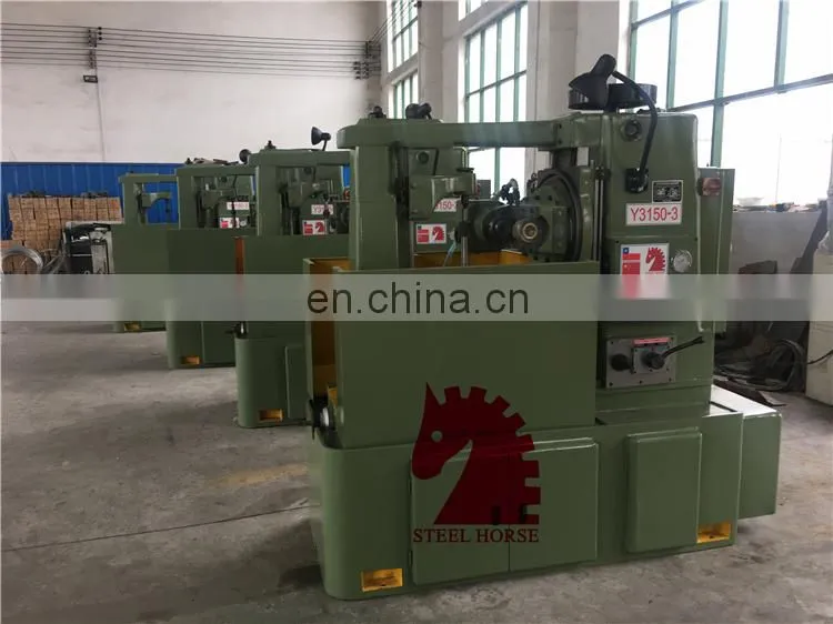 Economy Y3150-3 gear hobbing cutter machine