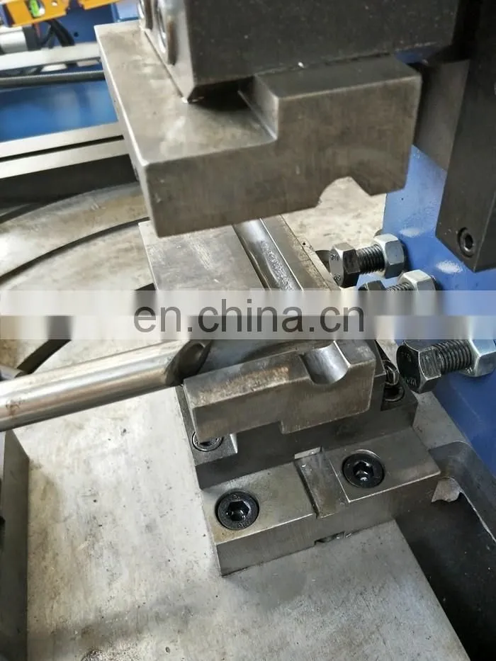 CH-60 Hydraulic horizontal type steel pipe tube end notching machine for good welding
