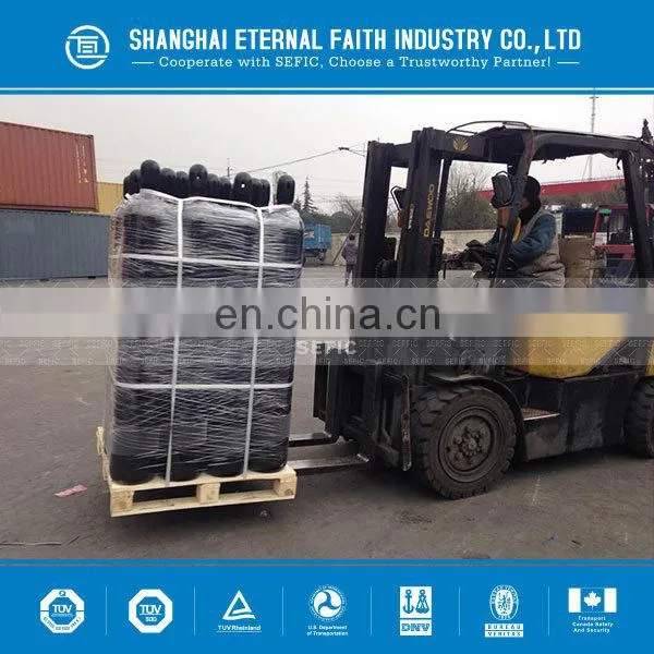 Different Sizes And Colors Chlorine Cylinder Low Price Nitrogen Gas Cylinder Valves Equipped Nitrogen Cylinder