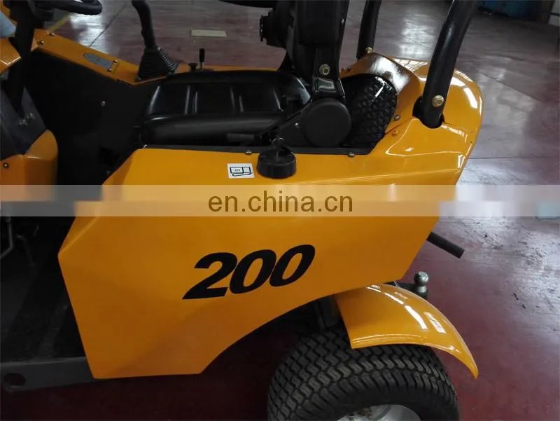 Small tractor gas mini articulating loader for sale