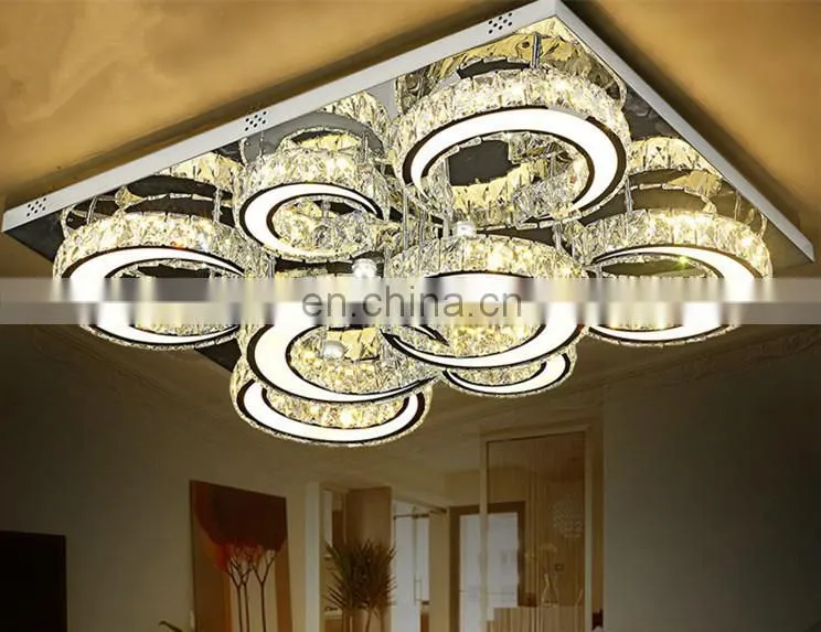 Newest fashionable crystal ceiling lamp LED light