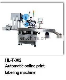 Double Folding Coners Labeling Machine for Colorful Box