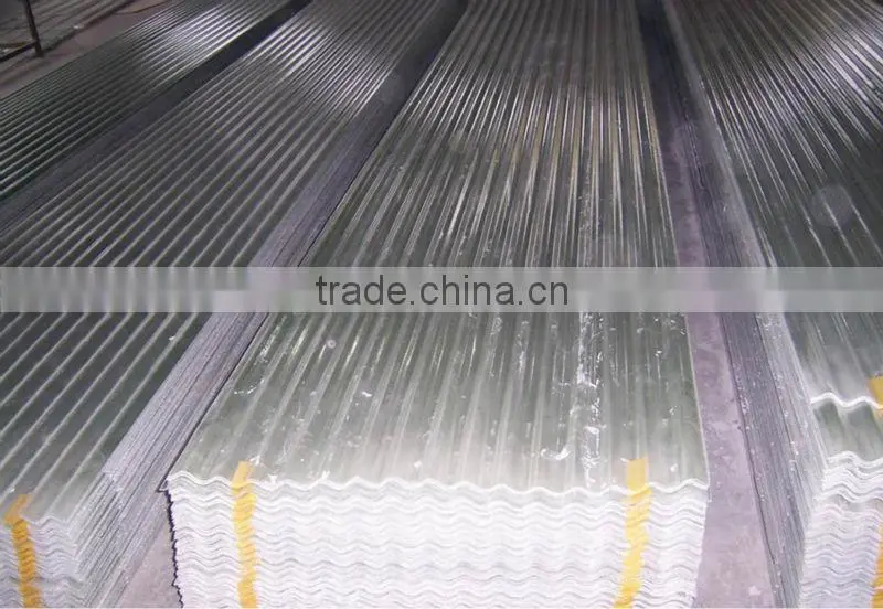 FRP plane skylight /fiberglass Stadium roof plane/ arc-shaped Sun lighting roof