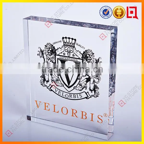 Customized Acrylic Block with LOGO inside